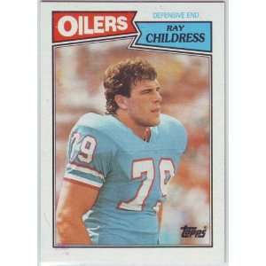    1987 Topps Football Houston Oilers Team Set