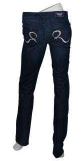 ROCK & REPUBLIC Skinny Blue Denim Jeans Pants 28 NEW  