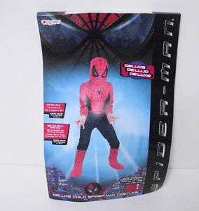 Spider Man Movie Costume Boys Medium 7 10 Plus #5663  