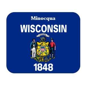  US State Flag   Minocqua, Wisconsin (WI) Mouse Pad 