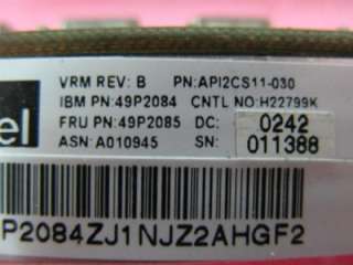 IBM ORIGINAL 49P2085 49P2084 X335 VOLTAGE REGULATOR  