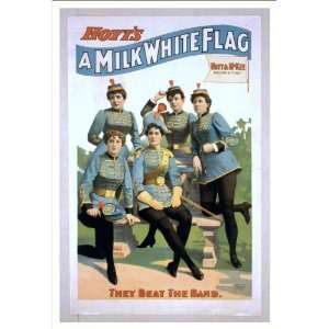 Historic Theater Poster (M), Hoyts A milk white flag  