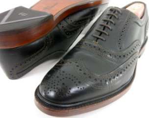 Allen Edmonds MCTAVISH Black Wingtip Dress Shoes Oxfords 9.5 D #4005 $ 