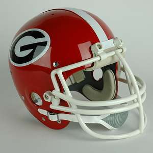 Georgia Bulldogs RK Football Helmet History 6 Models  