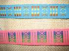 TWO Mexican Woven Bookmarkers OR Friendship Bracelets Nice Gift
