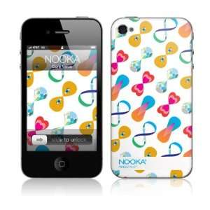   Music Skins MS NOOK40133 iPhone 4  NOOKA  Core Value Skin Electronics