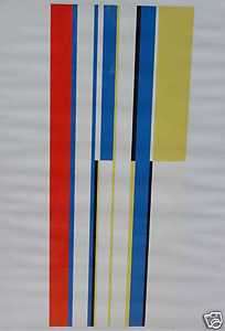 Ilya Bolotowsky, Stripes, color silkscreen,ed. 39/125  