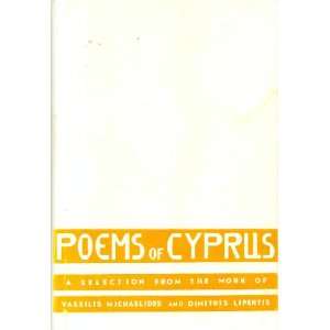  Poems of Cyprus Vassilis & Lipertis, Dimitris Michaelides Books