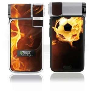   Design Skins for Nokia N93i   Burning Soccer Design Folie Electronics