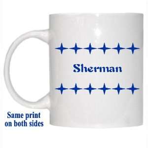  Personalized Name Gift   Sherman Mug 