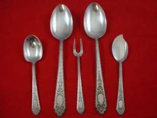 65pc SET Mary II by Lunt Sterling c.1923 no monogram  