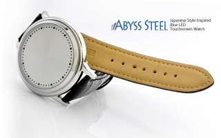 Abyss Steel  Japanese Style Inspired Blue LED Touchscreen Watch  