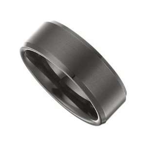   Immerse Plated Band with Satin Center   11.50 / BLACK IMMERSE PLATING