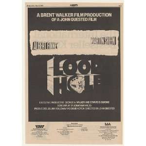 1980 Loop Hole Loophole Movie Promo Trade Print Ad (Movie 