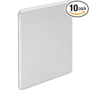   DVFRC Recessed Indoor Inbox Electrical Outlet Cover, White, 10 Pack