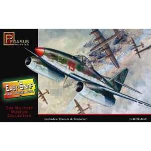  Pegasus Hobbies 1/48 Snap, Messersch Me 262 PGH8415 Toys & Games