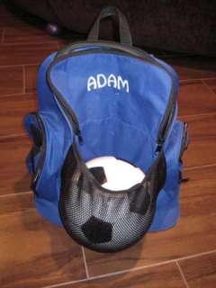 NEW Soccer BAG, Backpack, CUSTOM EMBROIDERY AVAILABLE  