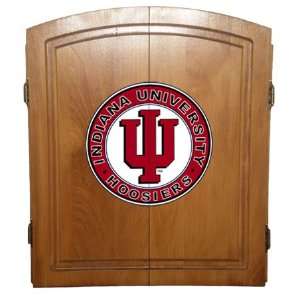 Indiana University Dart Board Cabinet   NCAA