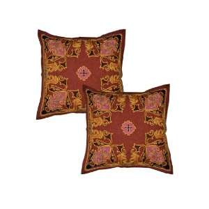  Indian Classic Home Decor Handmade Embroidered Floral 