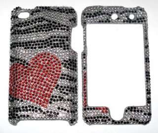 Heart Diamond Hard Cover For iPod Touch 4G 4th Gen New  