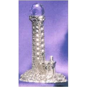  Diamond Cut Crystal Ball Lighthouse
