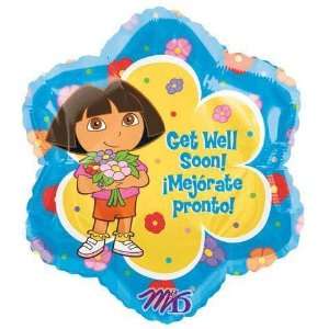  18 Dora Get Well Jr. Shape Balloon Toys & Games
