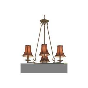  4837   Charlestowne Calcite 4 light Chandelier 