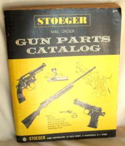 Vintage Stoeger Mail Order Gun Parts Catalog, book  