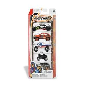  Matchbox Vehicle 5 PackDirt Racers Toys & Games