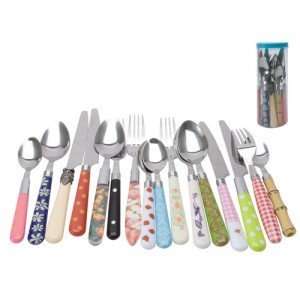  Multi Color Mix & Match Cutlery Set