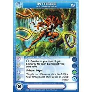   the Tide Single Card Ultra Rare #2 Intress, Natureforce Toys & Games