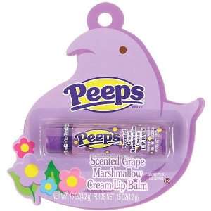   Peeps Scented Grape Marshmallow Cream Lip Balm (1 Each) Beauty