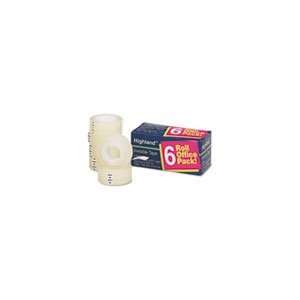  Highland 6200341000   Invisible Permanent Mending Tape, 3 