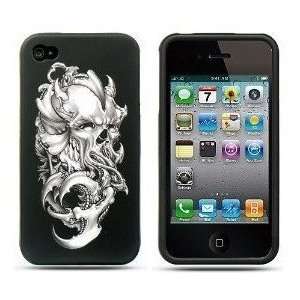  KING Design Protector Cover Case Compatible for Apple Iphone 4 / 4s 