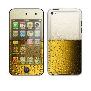   iPod Touch 4th Gen Skin Decal Sticker   I Love Beer 