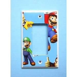 Nintendo Mario Brothers ROCKER GFI Switch Plate 