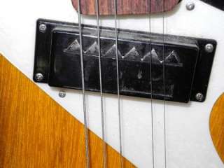 Vintage Teisco Zenon Sunburst Electric Guitar Clean Guyatone Kent 