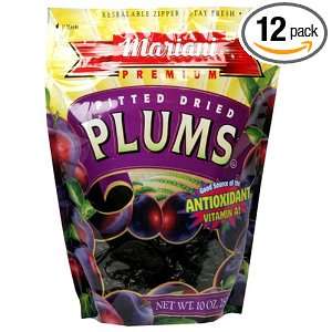 Mariani Pitted Plums, 10 Ounce Units Grocery & Gourmet Food