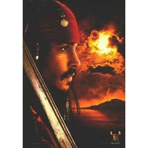   Dead Mans Chest   Movie Poster (Johnny Depp)