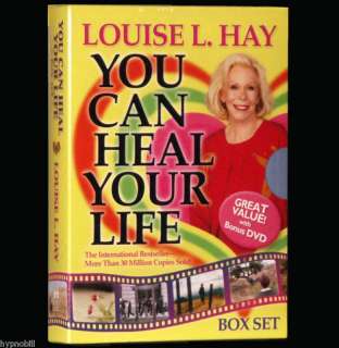 You Can Heal Your Life DVD & BOOK Louise L. Hay BOX SET  