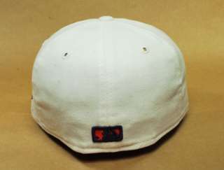   59FIFTY FITTED BASEBALL HAT ST LOUIS CARDINALS BIRD ALL WHITE CAP