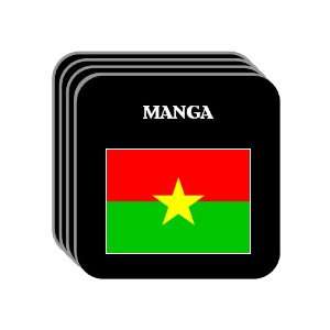  Burkina Faso   MANGA Set of 4 Mini Mousepad Coasters 