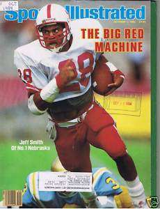 10/1/84 Sports Illustrated   Jeff Smith Nebraska cover  