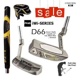 Ping iWi Series D 66 Putter (35, Black Dot, Rght. Hd.) *SPRING SALE 