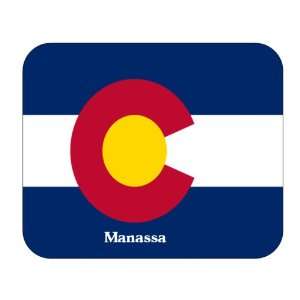  US State Flag   Manassa, Colorado (CO) Mouse Pad 