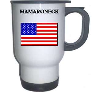  US Flag   Mamaroneck, New York (NY) White Stainless Steel 
