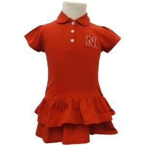 NCAA Nebraska Cornhuskers Girls Toddler Iris Dress  