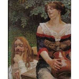  Hand Made Oil Reproduction   Jacek Malczewski   24 x 30 