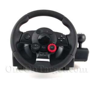 Logitech Driving Force GT Wheel w/Pedals for PS3, PS2  