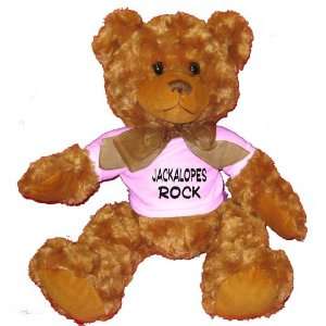  Jackalopes Rock Plush Teddy Bear with WHITE T Shirt Toys 